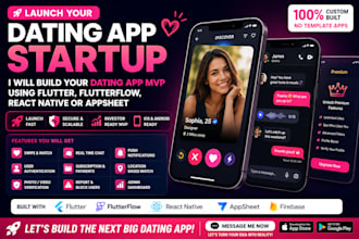 build a tinder clone or custom dating app for your startup