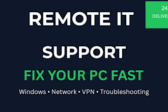 fix your computer or network remotely