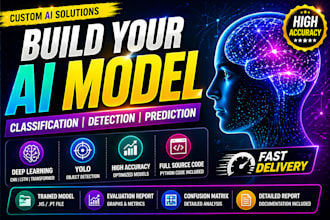 create a deep learning ai model for classification, detection, and prediction