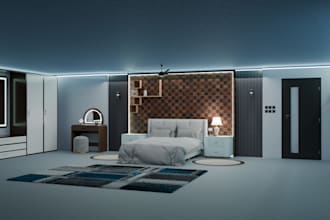 design and render 3d interiors for your home