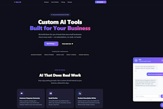 build a custom ai powered tool for your business
