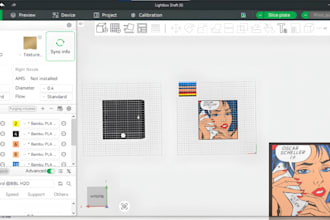 turn your photo, logo to 3d printable lightbox, keychain, coasters, 3mf in 1hrs