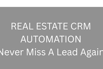 set up ai automation and chatbot setup for real estate agents