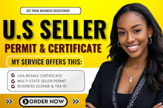 file multi state seller permit, resale certificate nexus tax id business license