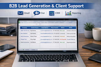 provide verified b2b leads with emails