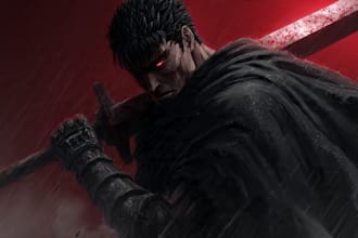 draw custom dark berserk style art in high quality