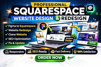 squarespace website design, squarespace redesign, update squarespace fix error