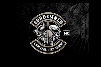 create attractive and imagination skull logo design