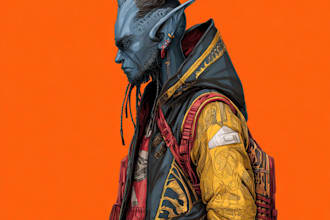 fantasy horror and fantasy horror character