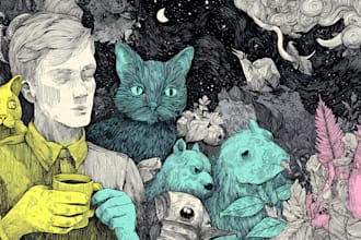 create a hand drawn illustration