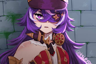 draw fanart and original characters