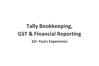 do tally bookkeeping, gst accounting and financial reporting