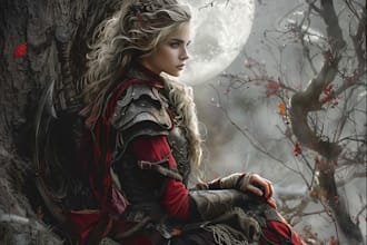 draw fantasy art and concept art illustration