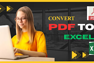 convert pdf to excel