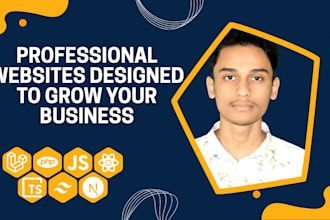build a professional, conversion focused business website