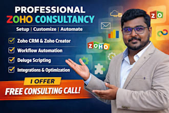 your zoho expert, zoho developer and zoho consultnt