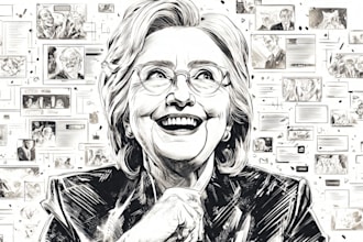 make digital political cartoon for political cartoon
