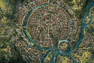 make a fantasy map for your dnd game