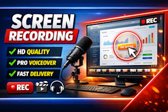 do professional screen recording and edit your video