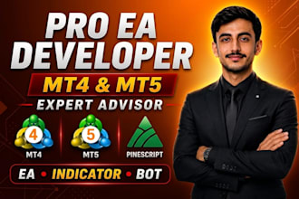 develop your mt4 mt5 bot expert advisor eas or indicator