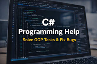 develop csharp applications and fix csharp programming bugs