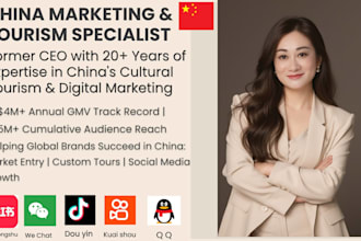 promote your tourism brand in china via wechat, douyin, and red