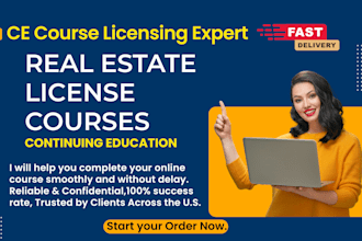 do ce shop, real estate license, courses and continuing education