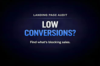 audit your landing page for higher conversions