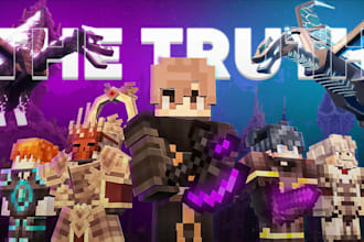 design high CTR minecraft youtube thumbnails