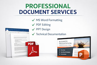 compile, draft, edit documents and design in coreldraw