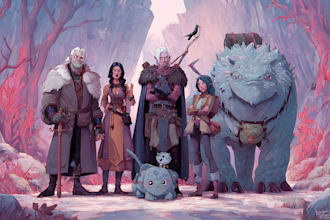 draw your dnd party