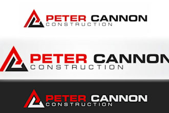 design a professional realty construction business logo