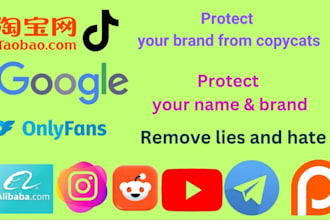 send dmca takedown notice to remove harassing copyright youtube instagram fb x