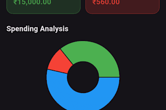 do build to expence tracker app with vibe coding