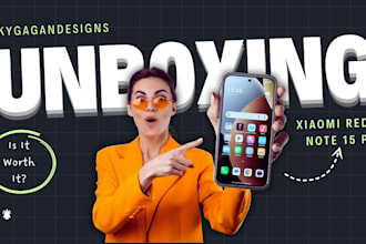 design eye catching tech thumbnails with high CTR