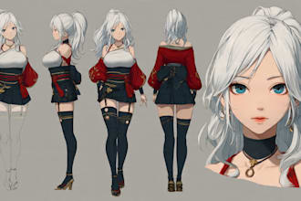 design a anime character