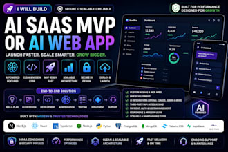 build your ai saas mvp or ai web app