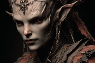 fantasy horror and fantasy horror character