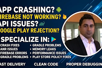 fix android app crashes, bugs, errors, and app rejections