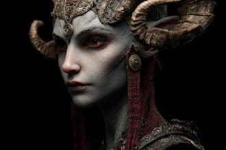 fantasy horror and fantasy horror character