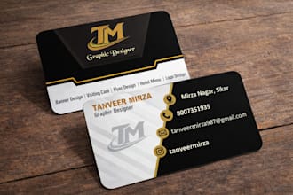 design professional business card for your brand