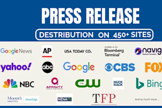 distribute press release via presswire to top news publishers in the USA