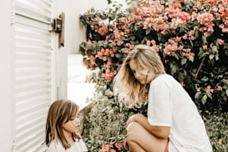 write emotional caption for moms
