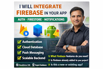 integrate firebase into your android app