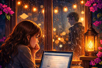 write a powerful unfinished love or romantic short story