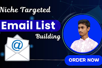build niche targeted valid and active email list