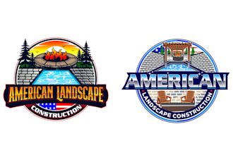 design unique landscape logo with free unlimited revision
