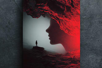 draw book cover design, ebook cover, KDP book cover