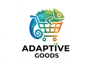 design a modern retailer logo for your business