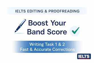 edit and proofread your ielts writing tasks for a higher band score